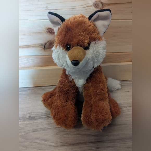 Aurora Red Fox Stuffed Animal Plush Toy, Woodland Forest Creature Critter, Soft - Picture 1 of 11